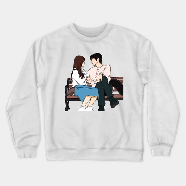 Hidden Love Chinese Drama Crewneck Sweatshirt by kart-box